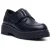 Hush Puppies Orla Monk Leren Dames Zwarte Instappers