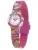 Hip Hop Horloge ‘KIDS FUN’  fuchsia / wit