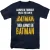Batman Unisex T-shirt voor volwassenen met Batman-motief (Marine)
