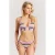 Protest voorgevormde triangel bikinitop MIXSUPERA roze/groen/wit