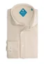 District Indigo Overhemd Pique Performance Beige   41
