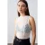 Getailleerde Kanten Mouwloze Blouse
