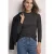 Colshirt met 3/4-mouwen en print