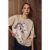 T-shirt met ronde hals en print