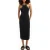 AllSaints Cassidy Emb Dress Black