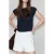 Mango straight leg casual short – beige