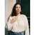 VERO MODA CURVE gebloemde blouse ecru