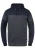 !Solid Sweatshirt ‘Bekir’  navy / grijs gemêleerd