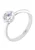 ELLI Ring  zilver / transparant