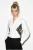 Kraagloze Blouse met Kanten Details