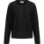 &Co Woman Top danila pinstripe punta black