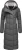 Ragwear Wintermantel ‘Pavla’  donkergrijs / wit
