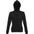 SOLS Dames/Dames Spike Full Zip Hoodie (Zwart)