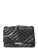 ARMANI EXCHANGE Schoudertas  zwart / zilver