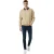 Jack Wills Heren-sweatshirt met kraag en normale pasvorm (Wilg)