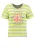 Key Largo Shirt ‘SYMBOL ‘  neongeel / lichtgrijs / lichtrood / zwart