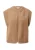 s.Oliver Gebreide bodywarmer  lichtbruin