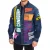 Heren denim overhemd met lange mouwen en patches S74DM0505-S30341