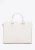 Wittchen Dames 17″ Laptoptas in Imitatieleer Off-White Eco-Leer