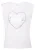 LASCANA Top  zilver / wit