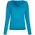 Karl Lagerfeld Light Weight Knit V Neck Escale Blue