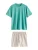 Next Pyjama kort  turquoise / lichtlila / oranje / wit