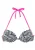 BUFFALO Bikinitop  geel / pink / zwart / wit