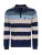 HAJO Sweatshirt ‘Stay Fresh’  beige / blauw / donkerblauw / donkeroranje