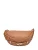 Anna Luchini Brown Rundleer Tas