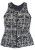 BECO the world of aquasports Tankinitop ‘BEsuit Racerback’  zwart / wit