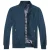 Heren Bomberjack met opstaande kraag, overgangsjack voor de herfst, casual sportjack donkerblauw