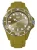 H2x heren sv382uv3 rif luminescent waterbestendige khaki groene zachte rubberen horloge