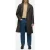 Closed Double Breasted Coat Jacket Black