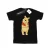 Disney Heren Winnie De Poeh Schattig T-Shirt (Zwart)