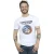Marvel Heren Guardians Of The Galaxy Sterren Vul Logo T-Shirt (Wit)
