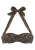 VIVANCE Bikinitop  bruin / zwart