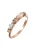 ELLI PREMIUM Ring  rose-goud / mintgroen