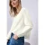 Street One Dames Blouse met V-hals en borduursel in Wit
