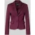 Marc Cain slim fit blazer met klepzakken
