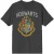 Harry Potter Heren Hogwarts Huis Kuifjes T-Shirt (Antraciet)