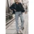 Mikuta The Blue Straight Jeans Blue