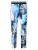 Marc Cain Broek  marine / saffier / lichtblauw / wit