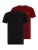 Jacey Quinn Shirt  kersrood / zwart / wit