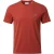 Lacoste Heren Geborduurd Logo Midgewicht T-shirt (Rood)