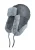 Heren Grijs RAF Aviator Suède Schapenvacht B-55 Trapper Hoed Winter Warme Leren Navigator Hoed