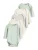 Next Rompertje/body  beige / grijs / pastelgroen