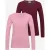 Basic shirt met ronde hals – set van 2