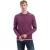 No Excess Pullover polo zip dark wine