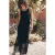 Mikuta The Black Long Knitted Dress Black