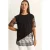 Geborduurd Crew Neck Relaxed Fit T-Shirt